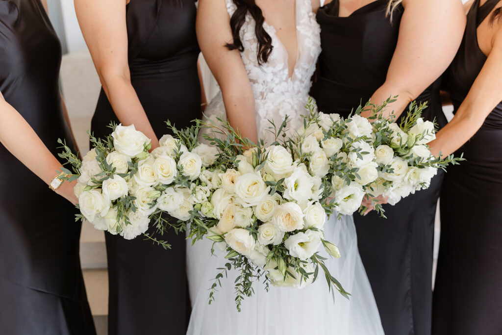 detail photos of bouquet