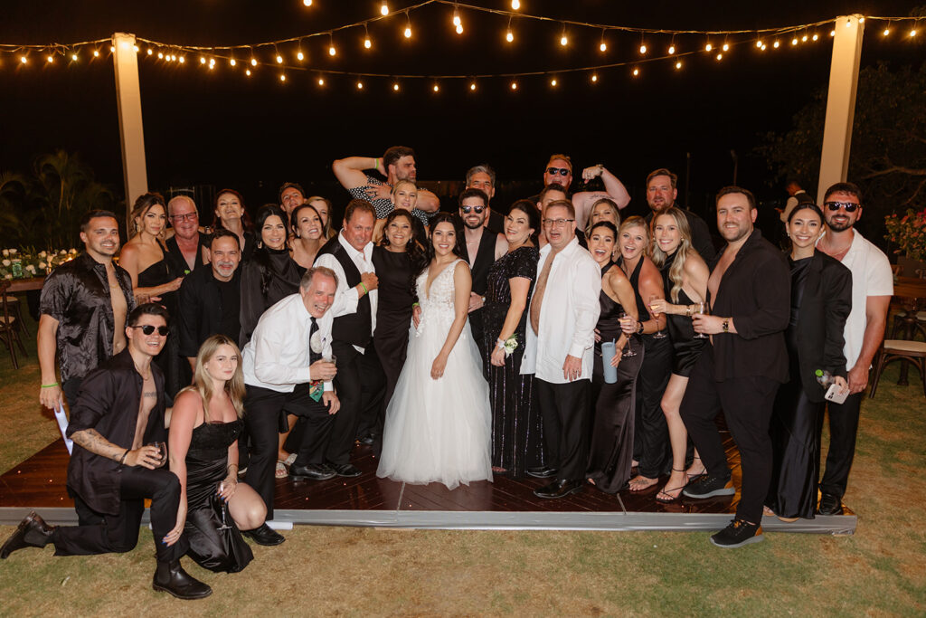 a wedding reception in mexico