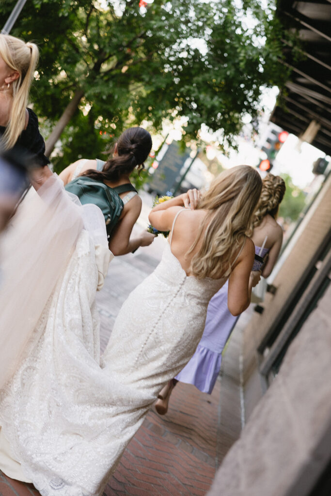 bride getting ready