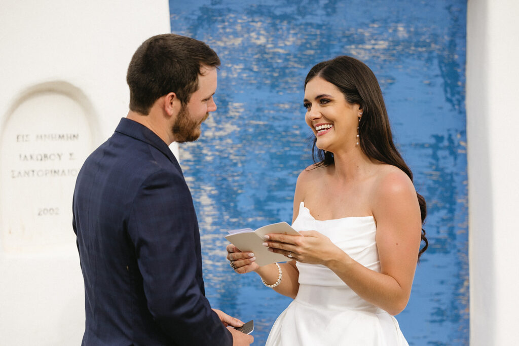 details for a destination wedding in greece
