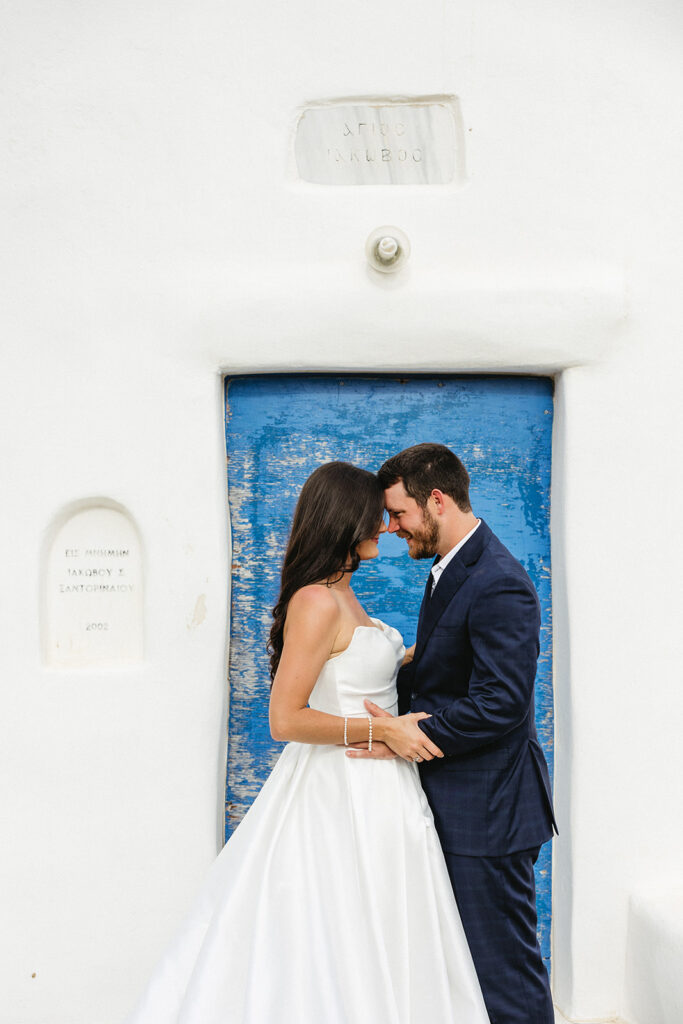 details for a destination wedding in greece
