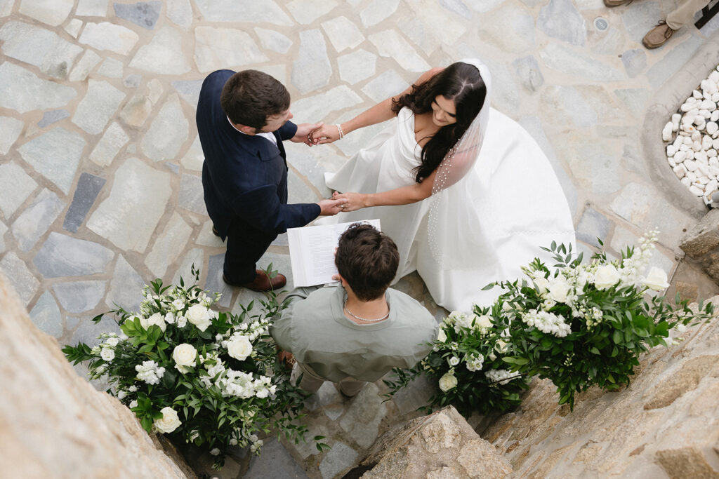 wedding ceremony in greece