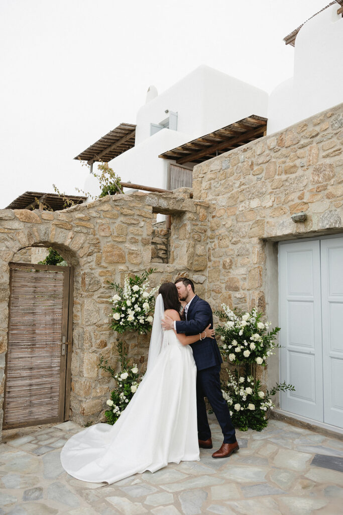 wedding ceremony in greece