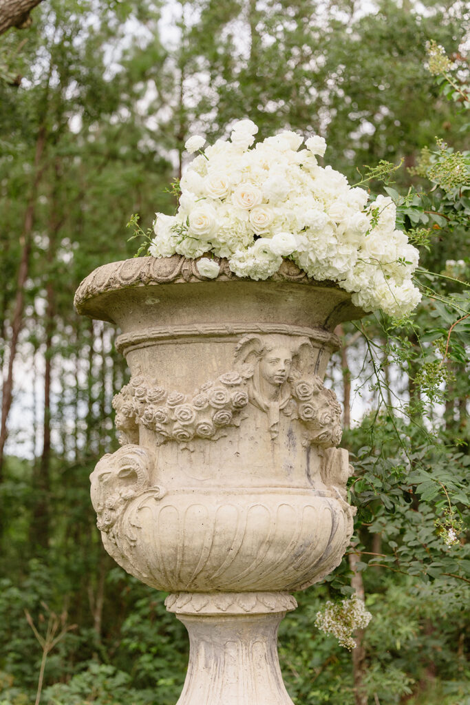 an outdoor wedding photoshoot in houston
