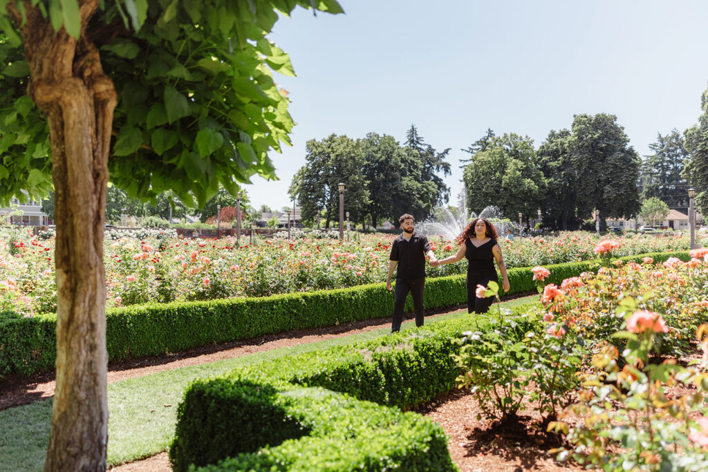 an outdoor couples session
