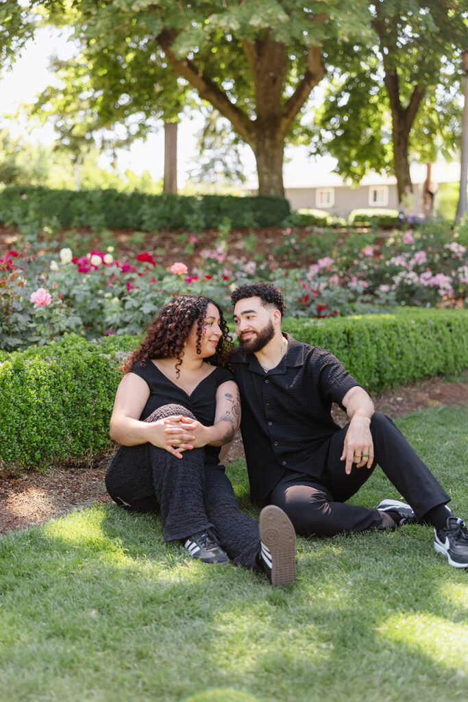 couples photoshoot in portland
