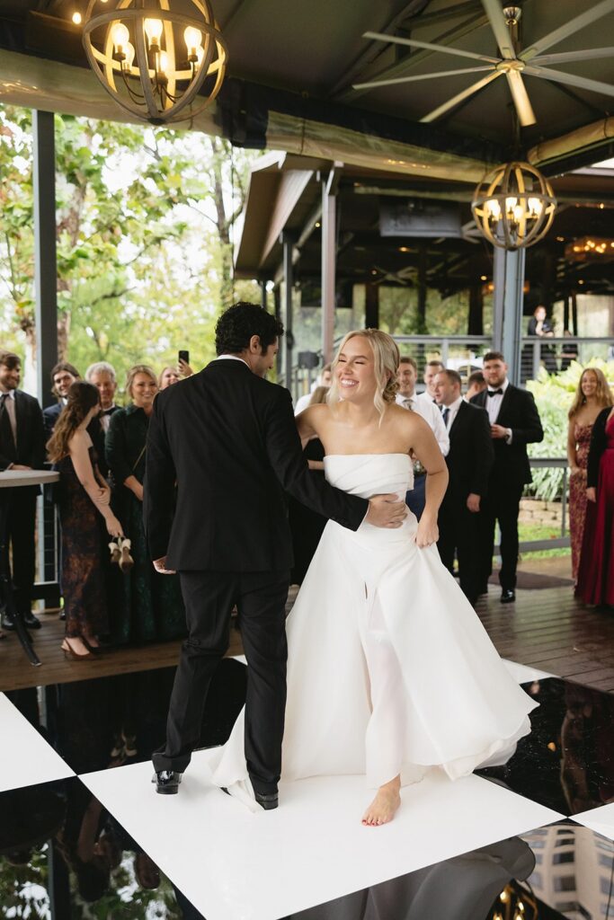 A heartfelt rainy wedding in Houston, Texas, with natural and storytelling-style photos.
