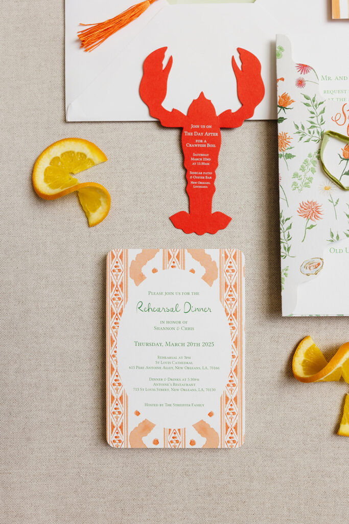 Colorful wedding details
