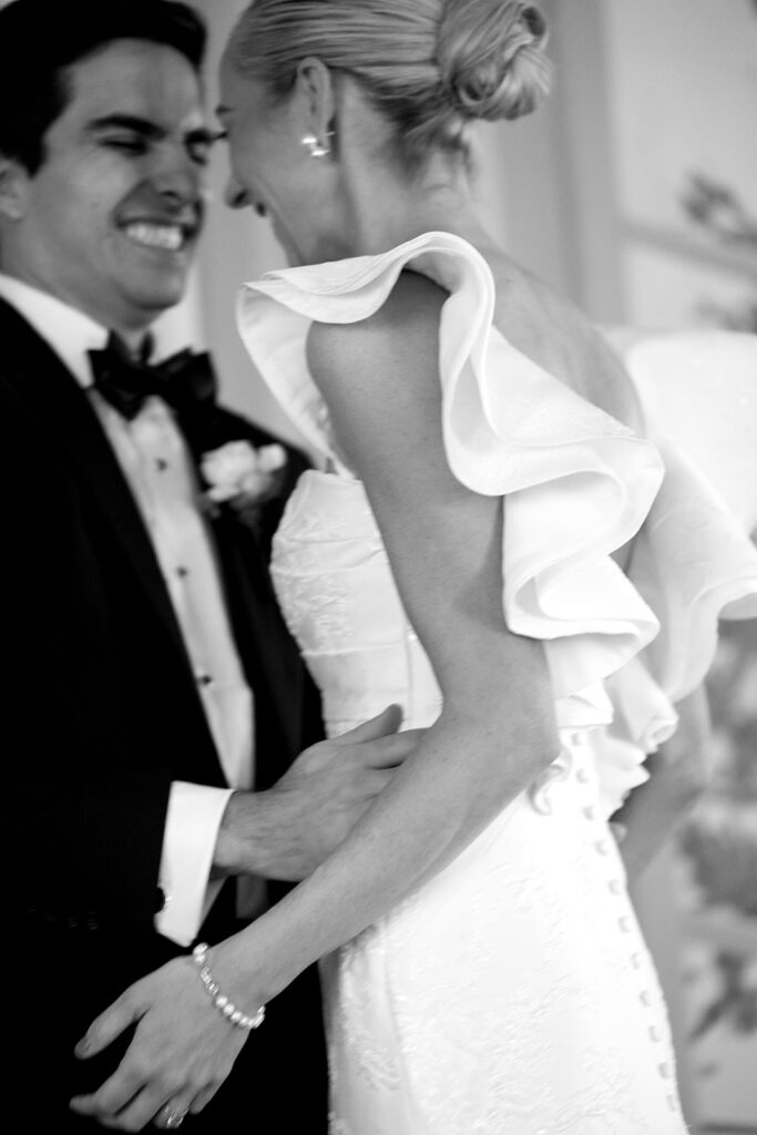 Wedding ceremony in a historic venue