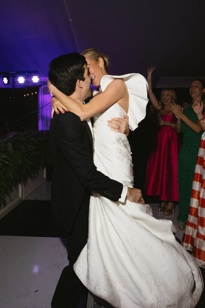A fun wedding reception in New Orleans