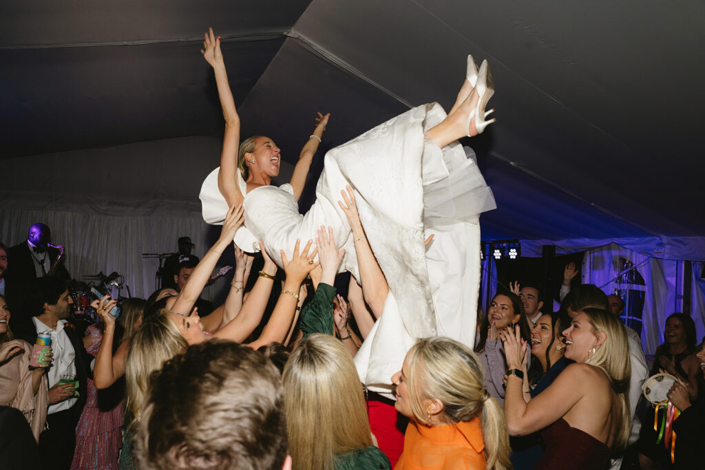 A fun wedding reception in New Orleans