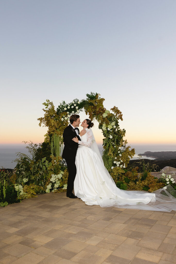 Colorful wedding celebration with stylish decor
