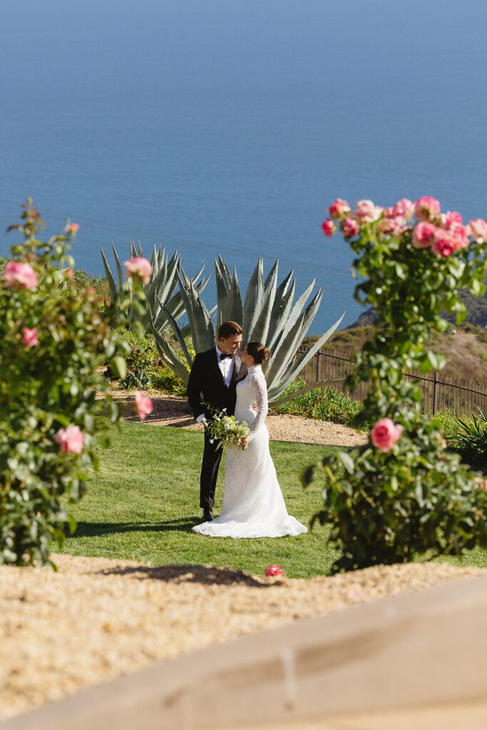 Romantic moment captured in natural light