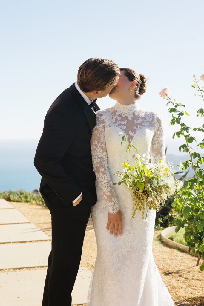 Romantic moment captured in natural light