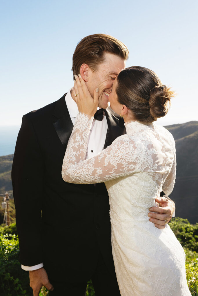 Elegant colorful wedding details with intentional design elements
