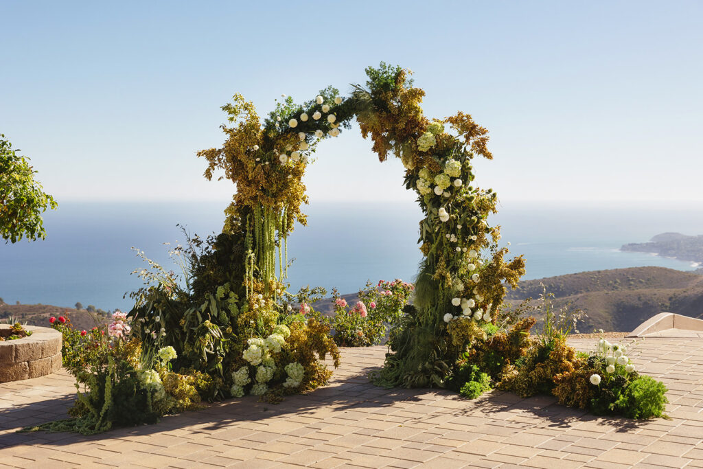 Colorful wedding celebration with stylish decor
