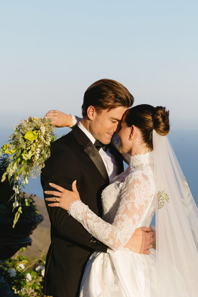 Romantic moment captured in natural light