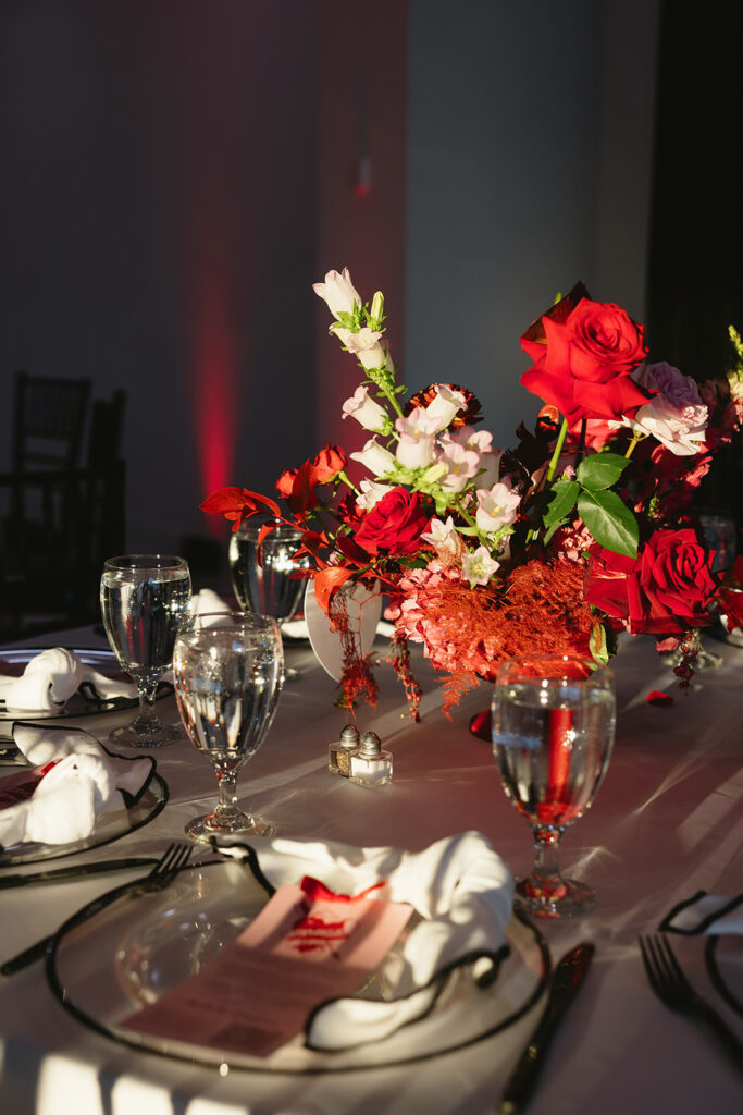Colorful wedding ceremony setup at The Homestead in Texas
