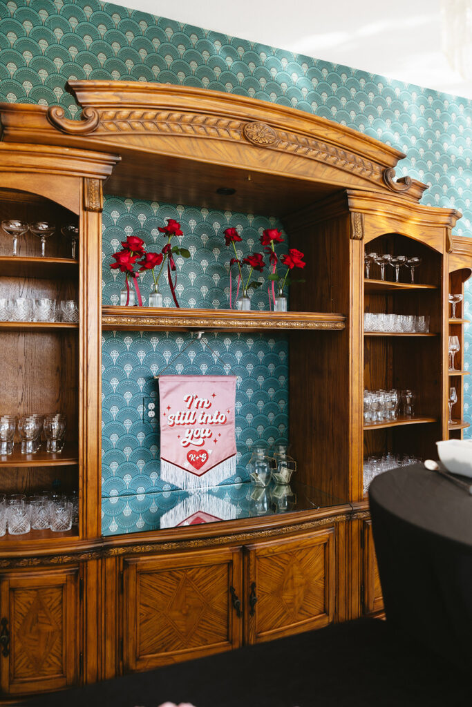 Colorful wedding ceremony setup at The Homestead in Texas
